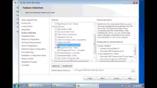 SQL Server 2012  Installation step by step [upl. by Sartin642]