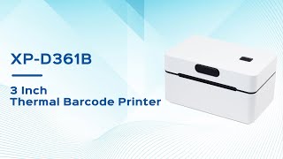 Introduce XPD361B Label Printer for Small Business [upl. by Ide]