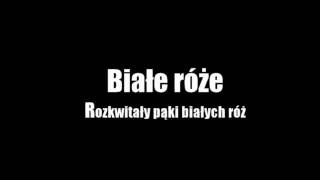 Białe róże  Rozkwitały pąki białych róż [upl. by Ajroj]