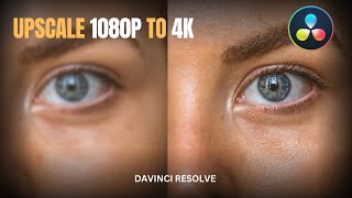 New Super Scale Feature DaVinci Resolve [upl. by Katzir]