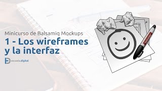 Minicurso de Balsamiq Mockups 1  Los wireframes y la interfaz [upl. by Korey]