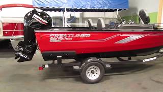 2020 Crestliner 1650 Fish Hawk DC JS  NEB473 [upl. by Isolt]