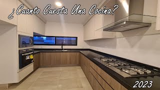 Cuanto Cuesta Construir Una Cocina Moderna En 2023 [upl. by Ahsemot]