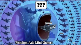 Fishdom Ads Mini Games 13 Hungry Fish  New update level Trailer video [upl. by Neelhtak450]