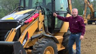 Cat® Backhoe Loader Daily Walkaround Inspection [upl. by Htebaile]