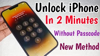 Unlock iPhone In 2 Minutes Without Passcode  How To Unlock iPhone If Forgot Password [upl. by Constancy]