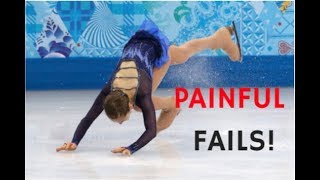 The Painful Ice Skating fails  Part 1 [upl. by Aelem522]