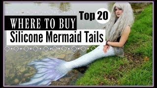 Where to Buy a Silicone Mermaid Tail 20 PLACES TO BUY PROFESSIONAL MERMAID TAILS FOR ADULTS [upl. by Sitof]