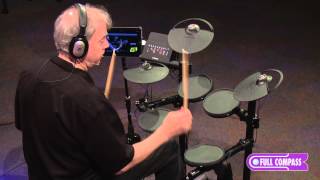 Yamaha DTX450K Electronic Drum Kit Overview  Full Compass [upl. by Rabah]