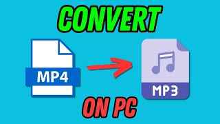 How to Convert MP4 to MP3 in Laptop pc [upl. by Ttehr]