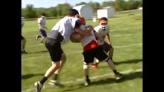 Macon Tigers Football Summer Camp 2013 [upl. by Artenal967]