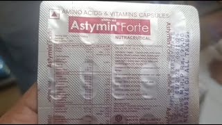 Astymin Forte Capsule BenefitsDosageSide Effects Tablets India astymin forte [upl. by Eahsed]