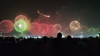 Dubai Fireworks 2024Rasal Khaimah Fireworks 2024 [upl. by Tyrus]