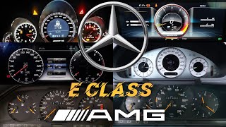 All Mercedes Benz E Class AMG19632023 Acceleration battle 0100w110w115w123w124w210w211w212w213 [upl. by Dustie]