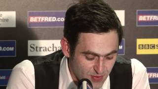 Ronnie OSullivan is the Betfredcom World Snooker Champion 2012 [upl. by Niotna]