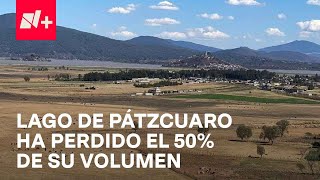 Lago de Pátzcuaro enfrenta el menor nivel en al menos 50 años  En Punto [upl. by Saltzman848]