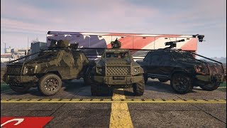 GTA 5 Durability Test Insurgent PickUp Custom [upl. by Bainbrudge92]