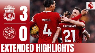 Extended Highlights Mo Salah amp Diogo Jota Goals in Anfield Win  Liverpool 30 Brentford [upl. by Liddle427]