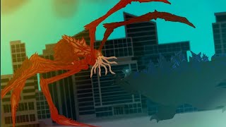 DC2 Godzilla Vs Scylla  Godzilla X Kong The New Empire  Animation [upl. by Waechter873]