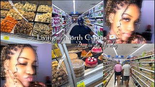 Day in my lifeHair dayGrocery shopping International student North Cyprus 🇨🇾 [upl. by Ahsiek289]