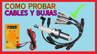 Como Probar Cables y bujías IRIDIUM [upl. by Efron]