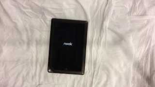 How to factory reset a password locked Nook HD [upl. by Itirahc]