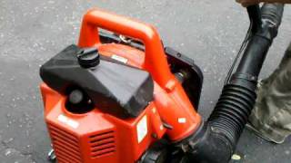 The Recoil Kid Introduces his Homelite Backpack Blower [upl. by Guenna]