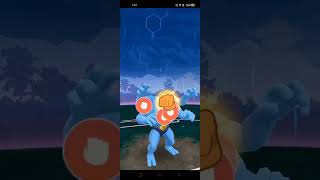 Machamp defeat cliff badly pokemongo gamingshubh [upl. by Botzow]