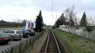 Bergstraßenstrecke vor dem Umbau Teil 2 Schriesheim OEG BahnhofWeinheim OEG Bahnhof [upl. by Melessa]