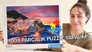 Clementoni 1000 Parçalık Puzzle Yapalım l Manarola [upl. by Buddie862]