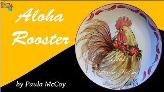 Aloha Rooster Watercolor [upl. by Arahk]