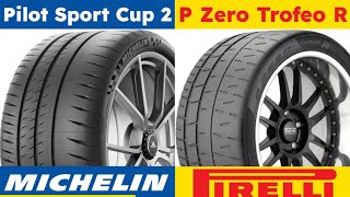 Michelin Pilot Sport Cup 2 Connect vs Pirelli P Zero Trofeo R [upl. by Gannie297]