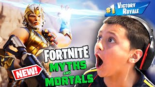 Fornite Gods are Here Myths and Mortals [upl. by Sire735]