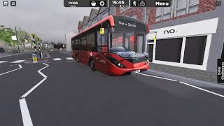 New rebranded Abellio Enviro 200 MMC  Route 367 Addiscombe  East Croydon  RobloxNXAndMoreYT [upl. by Kaya]