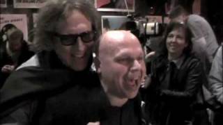 Mick Rock and Matt Pinfield John Varvatos party [upl. by Esirahs]