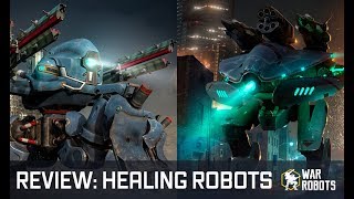 War Robots MENDER amp WEYLAND 🔥 tech OVERVIEW new healing robots in WR [upl. by Allys276]