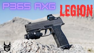 Sig Sauer p365 AXG Legion vs p365 x Macro comp Is this the best sig p365 ever made [upl. by Ajit]