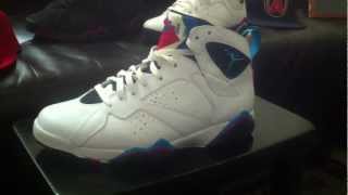 Retro Air Jordan 7 VII Orion Blue [upl. by Wandis]