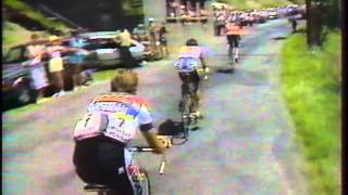 Tour de France 1986 Le Journal du Tour Pau Superbagneres [upl. by Rehpotsrihc]