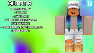 10 AWESOME ROBLOX OUTFITS  GIVEAWAY WINNER [upl. by Adnerb517]