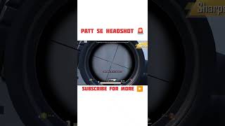 patt se headshot 🚨⚠️ bgmi pubg pubgmobile youtubeshorts [upl. by Yrtneg]