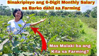 OFW sa Barko iniwan ang 6 Digit Monthly salary at nag Farming [upl. by Attela]