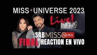 Miss Universe 2023 FINAL REACCIÓN EN VIVO ACOMPAÑANOS A VIVIR ESTA NOCHE MAGICA [upl. by Georgina]