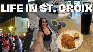 St Croix Jump Up  solo beach day amazon haul amp new hair  LIFE IN ST CROIX VIRGIN ISLANDS [upl. by Ettener]