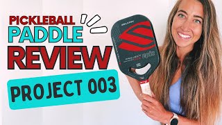 Pickleball Paddle Review  Selkirk Labs Project 003 [upl. by Christianity352]