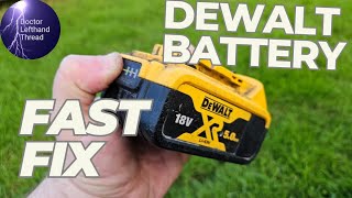 Dewalt Battery Quick repair [upl. by Enniroc117]