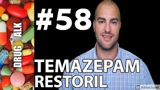 TEMAZEPAM RESTORIL  PHARMACIST REVIEW  58 [upl. by Jocelyn]