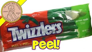 Twizzlers Green Apple Pull n Peel Candy [upl. by Maidie361]