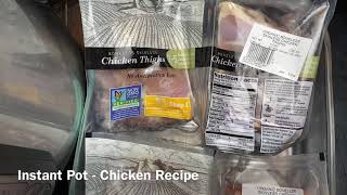 Instant Pot Chicken Breast and Thigh Recipe  GTS Nutrition [upl. by Eppes]