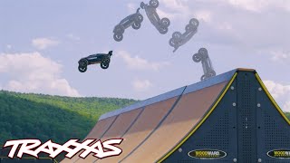 RC Backflips  116 ERevo VXL at Camp Woodward [upl. by Latouche]